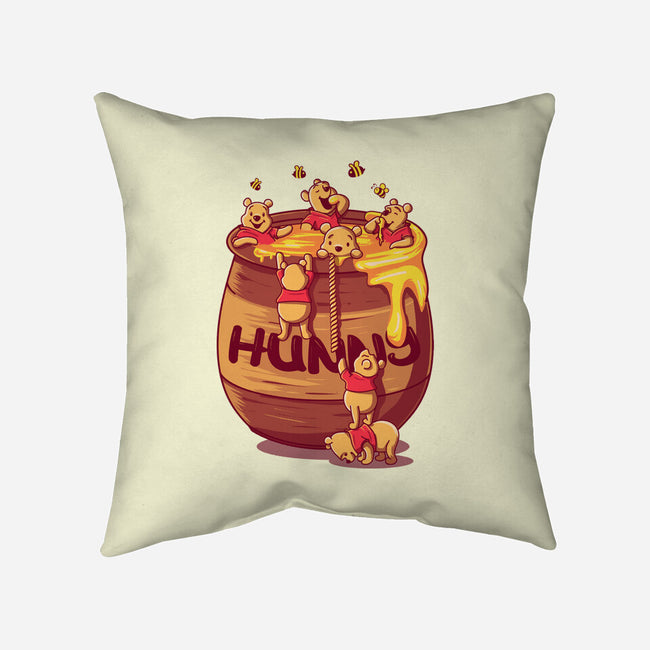 The Hunny Pot-None-Removable Cover w Insert-Throw Pillow-erion_designs