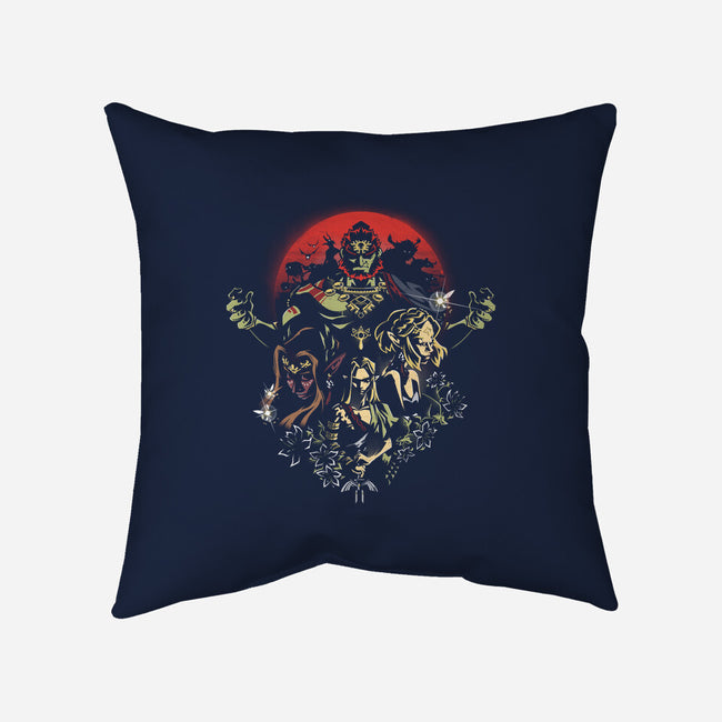 Tears Of A Kingdom-None-Removable Cover w Insert-Throw Pillow-Fearcheck