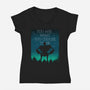 You Are What You Choose to Be-womens v-neck tee-pescapin