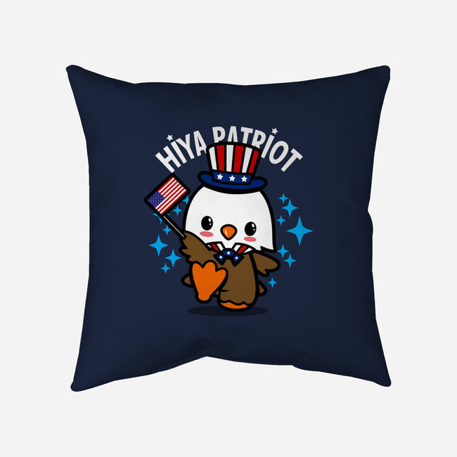 Hiya Patriot-None-Removable Cover w Insert-Throw Pillow-Boggs Nicolas