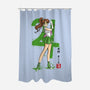 Jupiter Sumi-e-None-Polyester-Shower Curtain-DrMonekers
