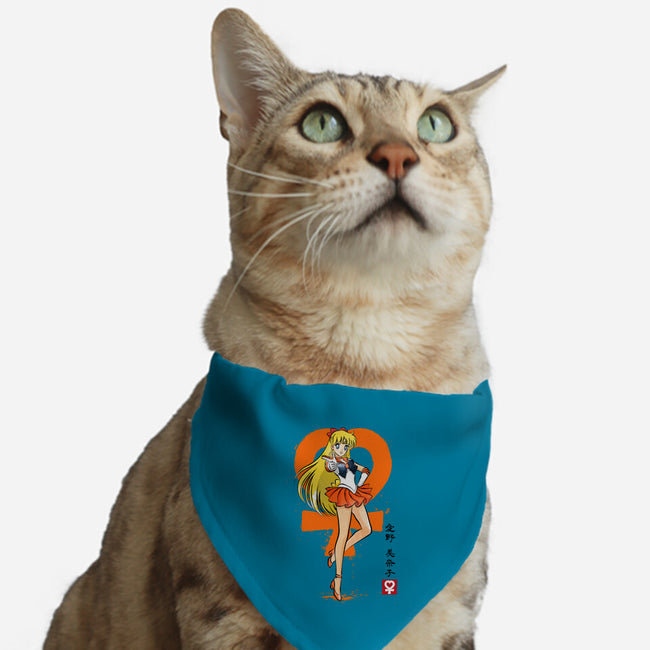 Venus Sumi-e-Cat-Adjustable-Pet Collar-DrMonekers