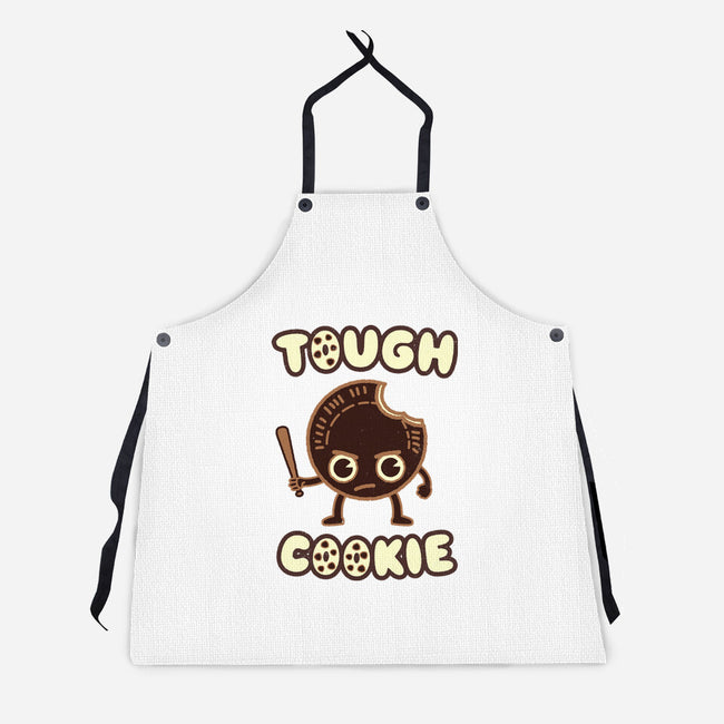 Tough Cookie-Unisex-Kitchen-Apron-Weird & Punderful