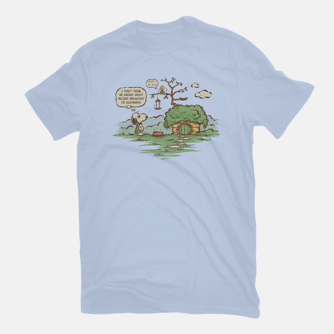 Second Breakfast And Elevenses-Mens-Basic-Tee-kg07