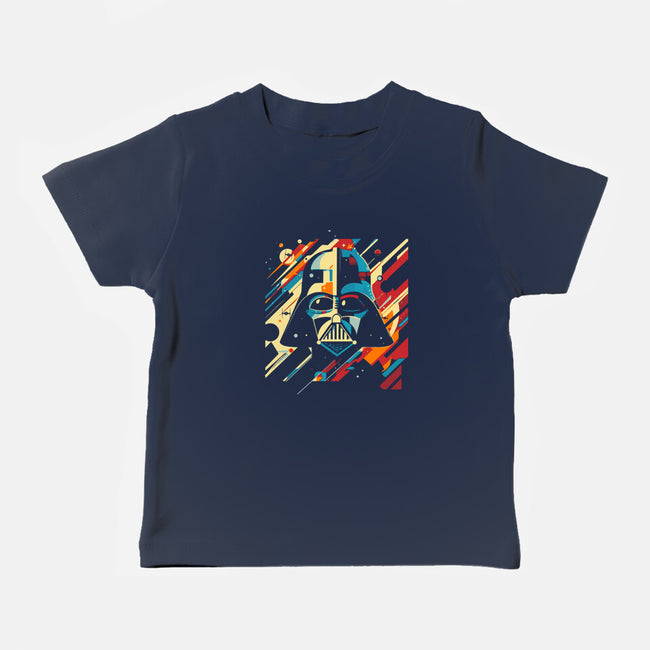 Vader Dark Helmet-Baby-Basic-Tee-kharmazero