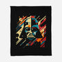 Vader Dark Helmet-None-Fleece-Blanket-kharmazero