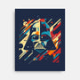 Vader Dark Helmet-None-Stretched-Canvas-kharmazero