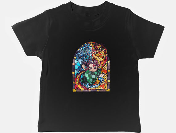 Tanjiro Stained Glass
