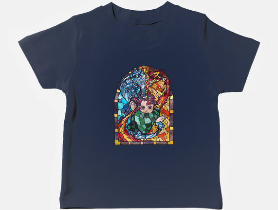 Tanjiro Stained Glass