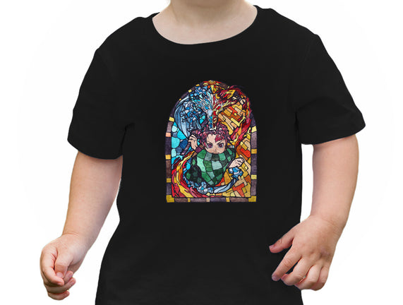 Tanjiro Stained Glass