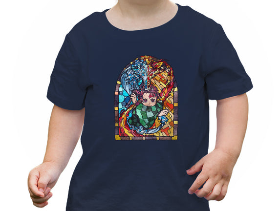 Tanjiro Stained Glass