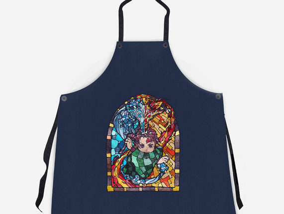 Tanjiro Stained Glass
