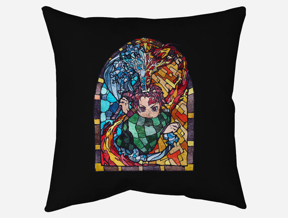 Tanjiro Stained Glass
