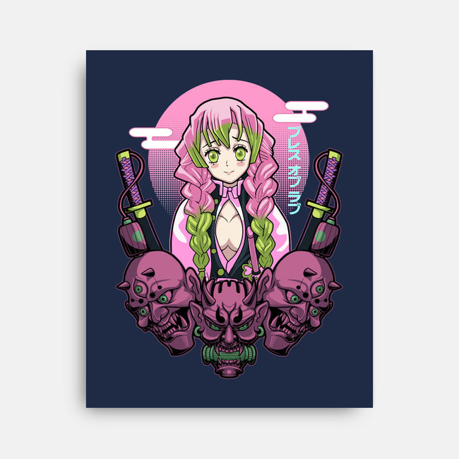 Mitsuri Breath Of Love-None-Stretched-Canvas-Astrobot Invention