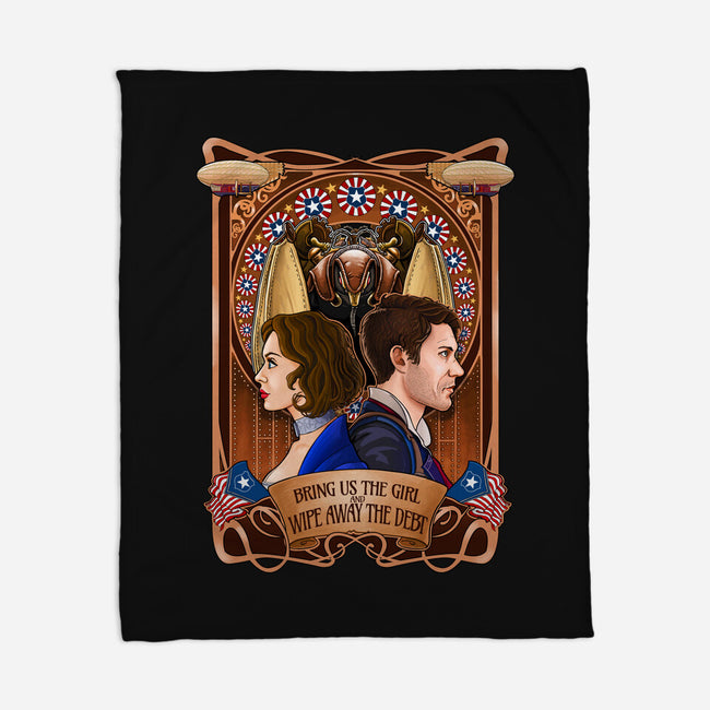 Wipe Away The Debt-None-Fleece-Blanket-daobiwan