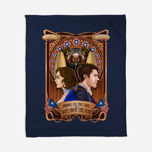 Wipe Away The Debt-None-Fleece-Blanket-daobiwan