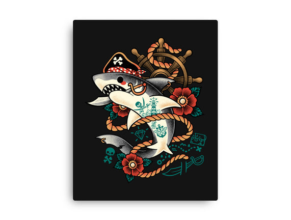 Pirate Shark Tattoo