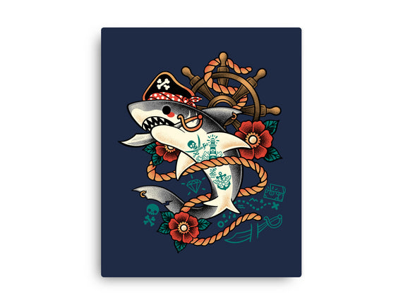 Pirate Shark Tattoo