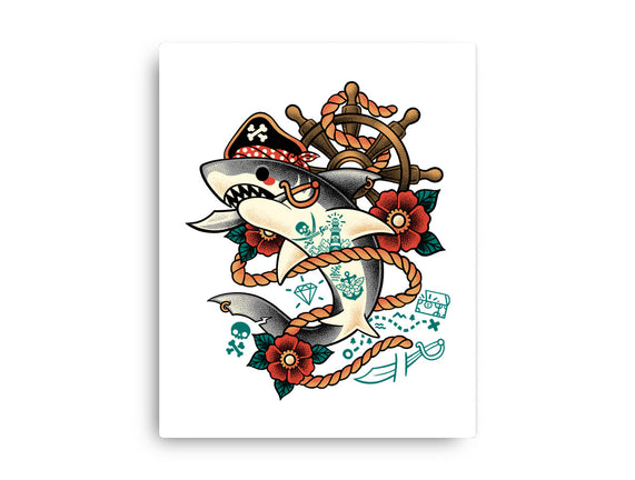 Pirate Shark Tattoo