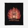 Otter Chaos-None-Fleece-Blanket-TechraNova