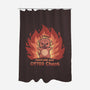 Otter Chaos-None-Polyester-Shower Curtain-TechraNova