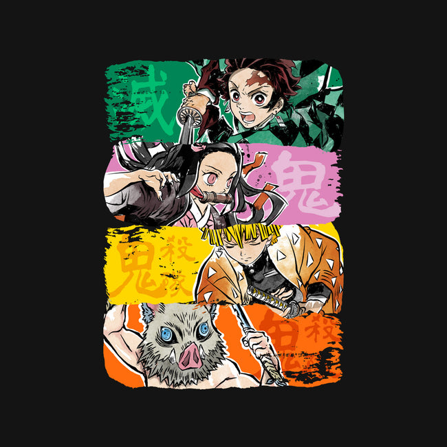 Demon Brushstrokes-Mens-Basic-Tee-DrMonekers