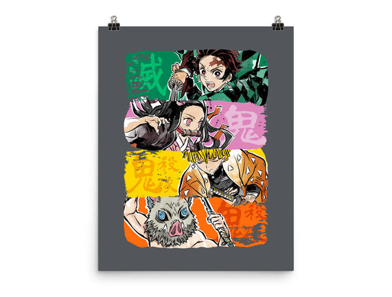 Demon Brushstrokes