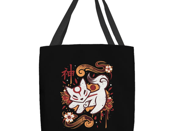 Floral Wolf Spirit