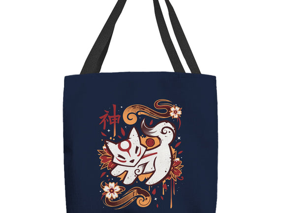 Floral Wolf Spirit