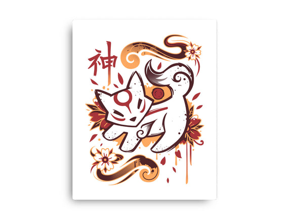 Floral Wolf Spirit