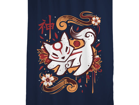 Floral Wolf Spirit