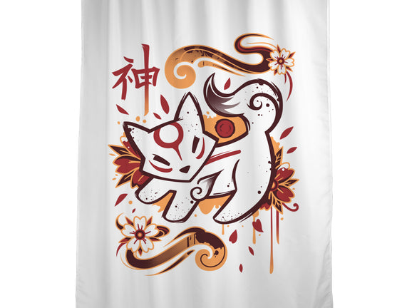 Floral Wolf Spirit