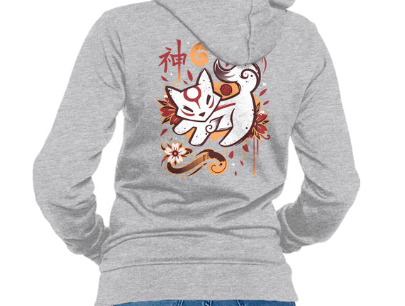 Floral Wolf Spirit