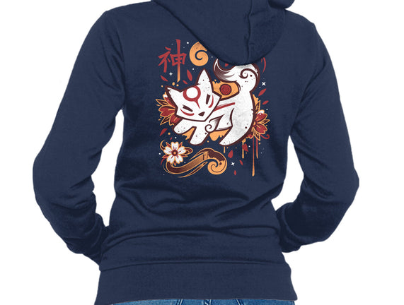 Floral Wolf Spirit