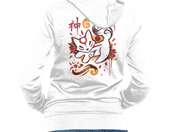 Floral Wolf Spirit