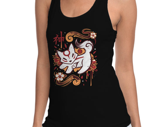 Floral Wolf Spirit