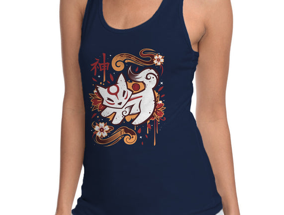 Floral Wolf Spirit