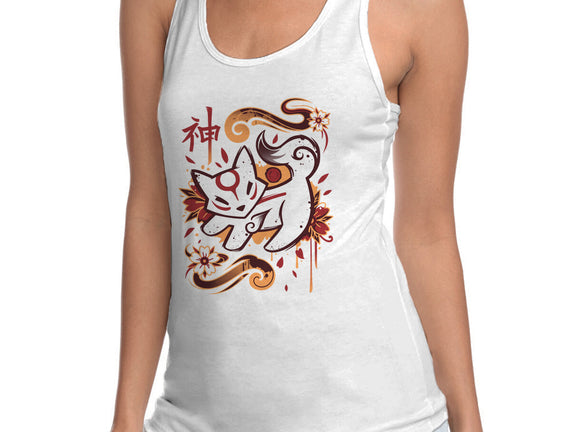 Floral Wolf Spirit