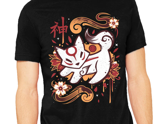Floral Wolf Spirit