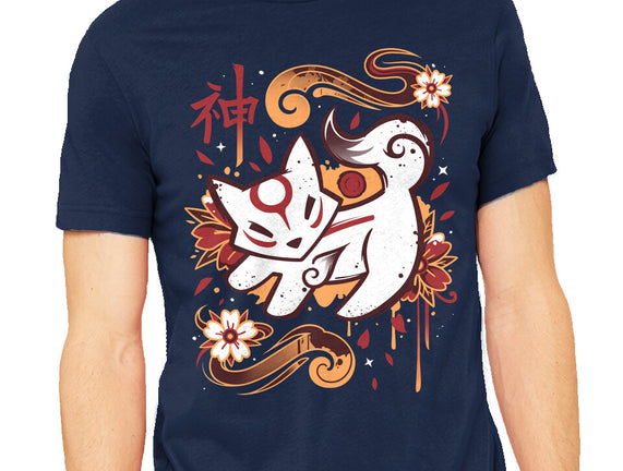 Floral Wolf Spirit