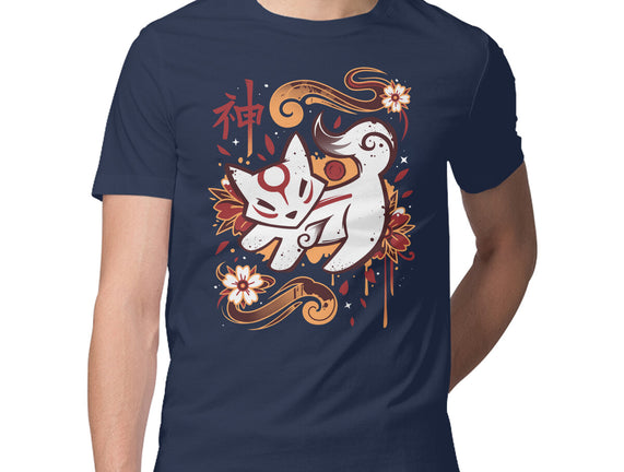 Floral Wolf Spirit