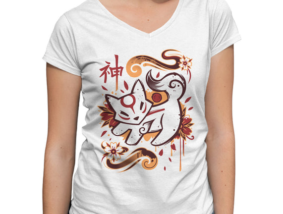 Floral Wolf Spirit
