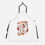 Floral Wolf Spirit-Unisex-Kitchen-Apron-Snouleaf