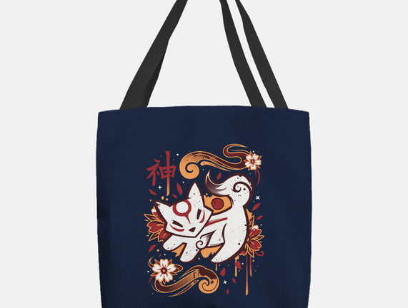 Floral Wolf Spirit