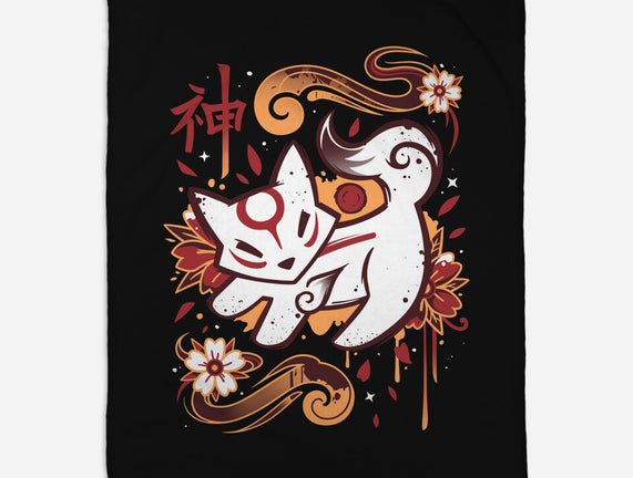 Floral Wolf Spirit
