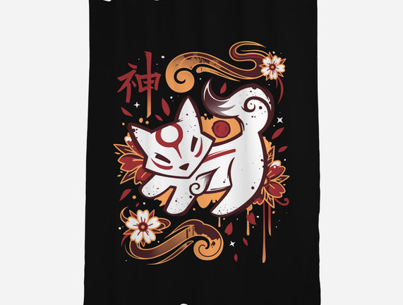 Floral Wolf Spirit