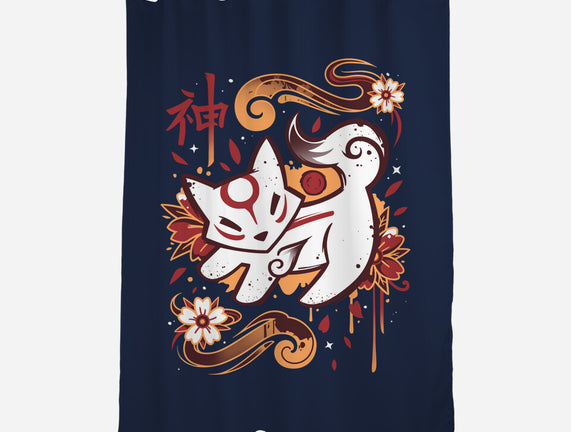 Floral Wolf Spirit