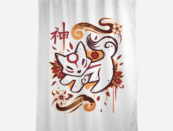 Floral Wolf Spirit