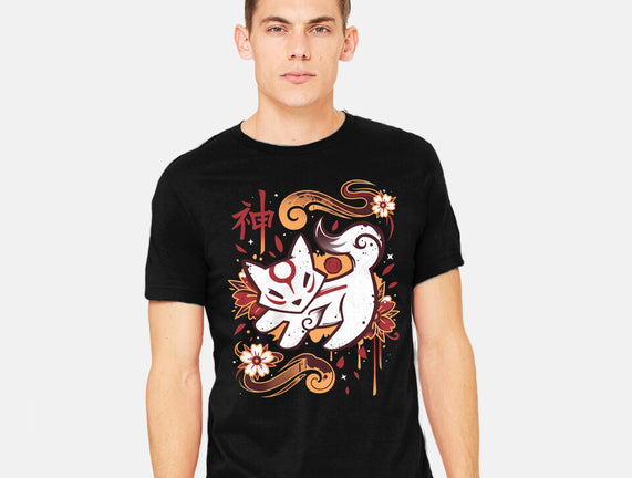 Floral Wolf Spirit