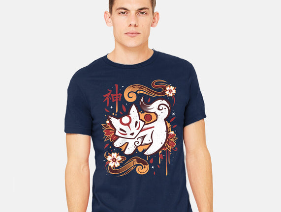 Floral Wolf Spirit